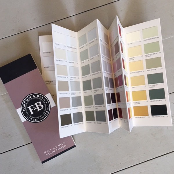 Paint Palette used by Creative Chic Specialist Kitchen and Furniture Painter